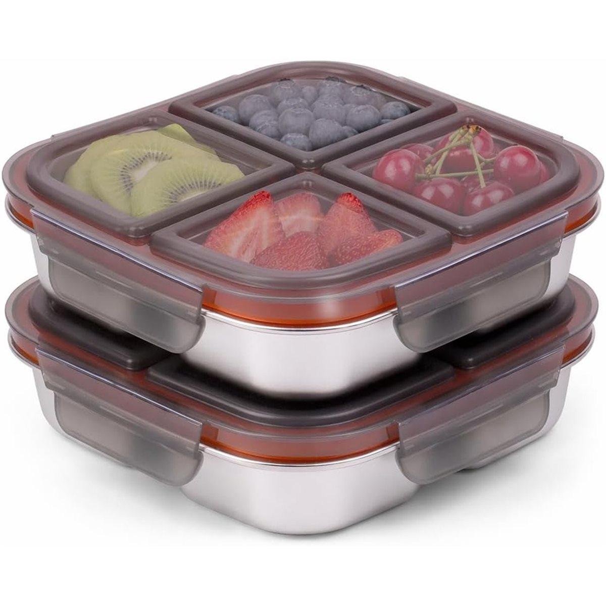 Food Snacks To Buy - 【TODAY-BUY】~@ 2 Pack Stainless Steel Snack