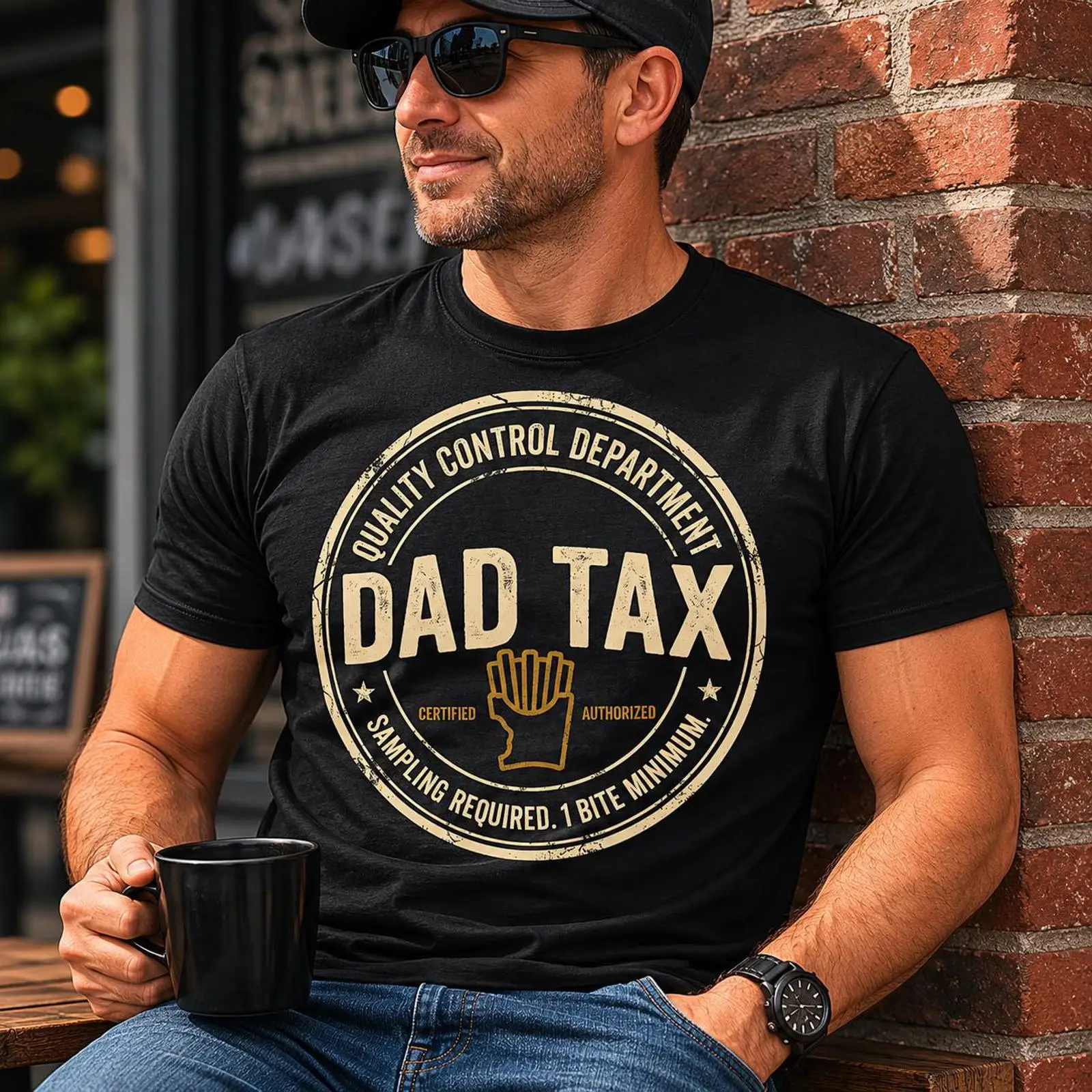 Foody Snacks - Dad Tax T Shirt Funny Foodie