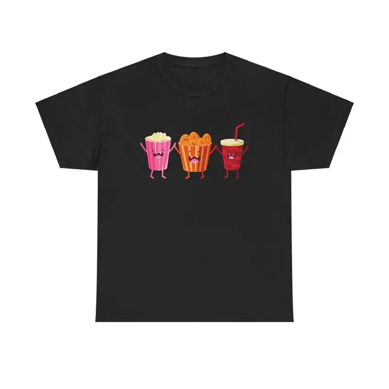 Foody Snacks - Snack Squad T Shirt foodie popcorn
