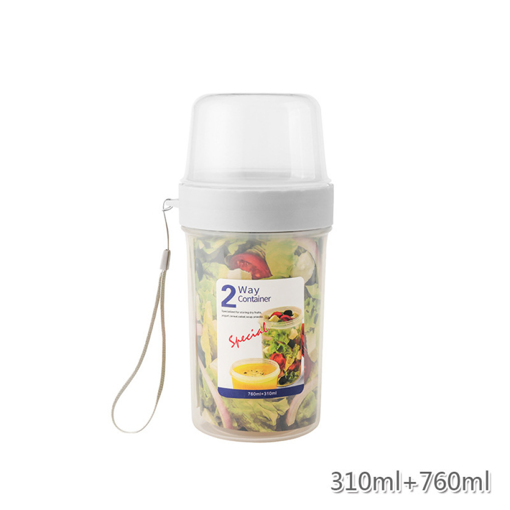 Food Snacks For School - Double Layer Leakproof Food Case Portable