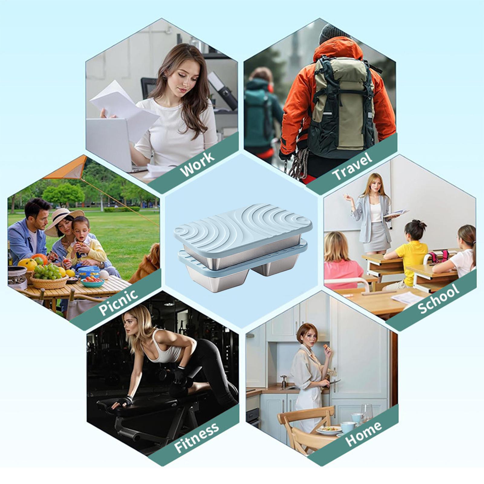 Stainless Steel Snack Containe - Food Snacks For School 评论和价格