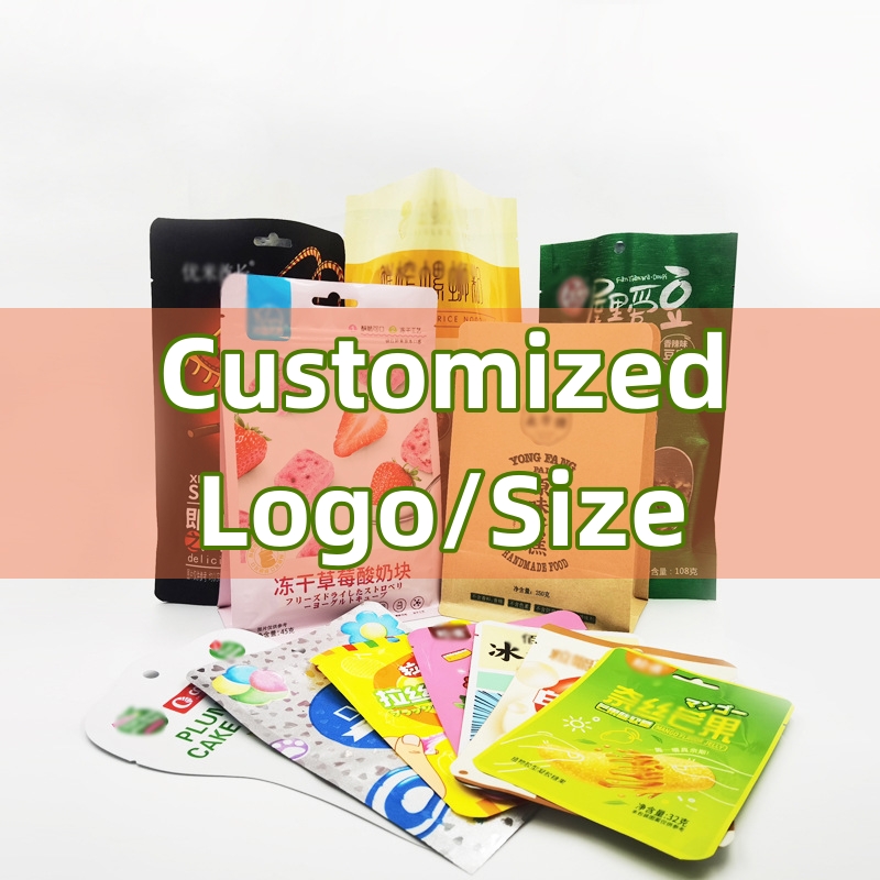 TETP Food Bag Customized Size  - Food Snacks Logos 评论和价格