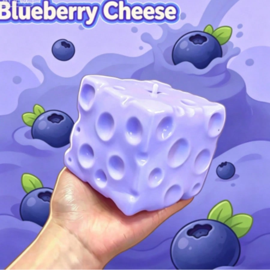 New Blueberry Color Cheese Squ - Food & Snacks Coloring Book Bold & Easy 评论和价格