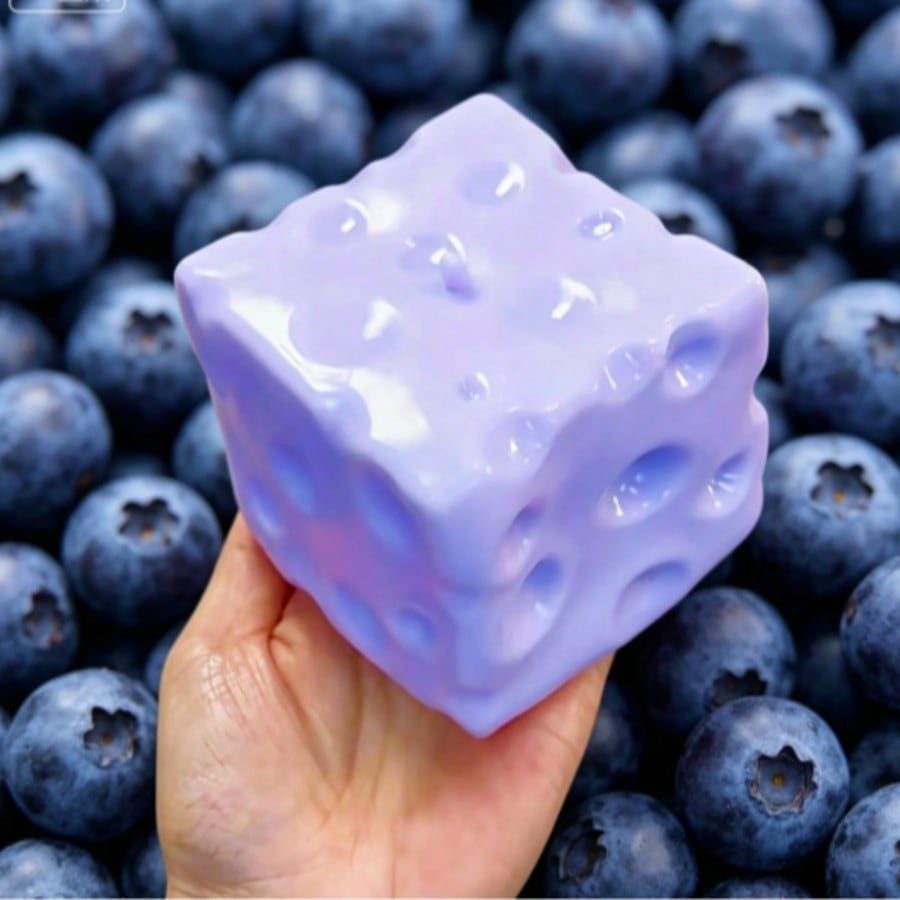 New Blueberry Color Cheese Squ - Food & Snacks Coloring Book Bold & Easy 评论和价格