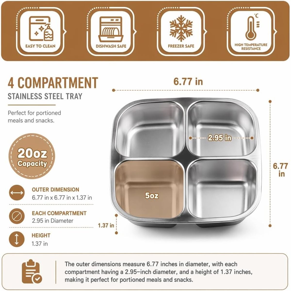 【TODAY-BUY】~@ 2 Pack Stainless - Food Snacks To Buy 评论和价格