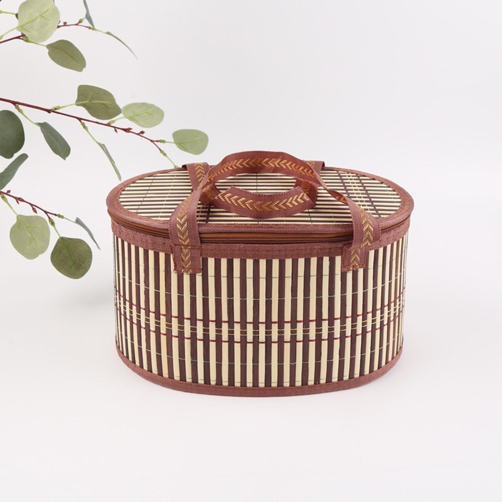 Bamboo Basket Foldable Food Co - Snacks Food Gift Baskets 评论和价格
