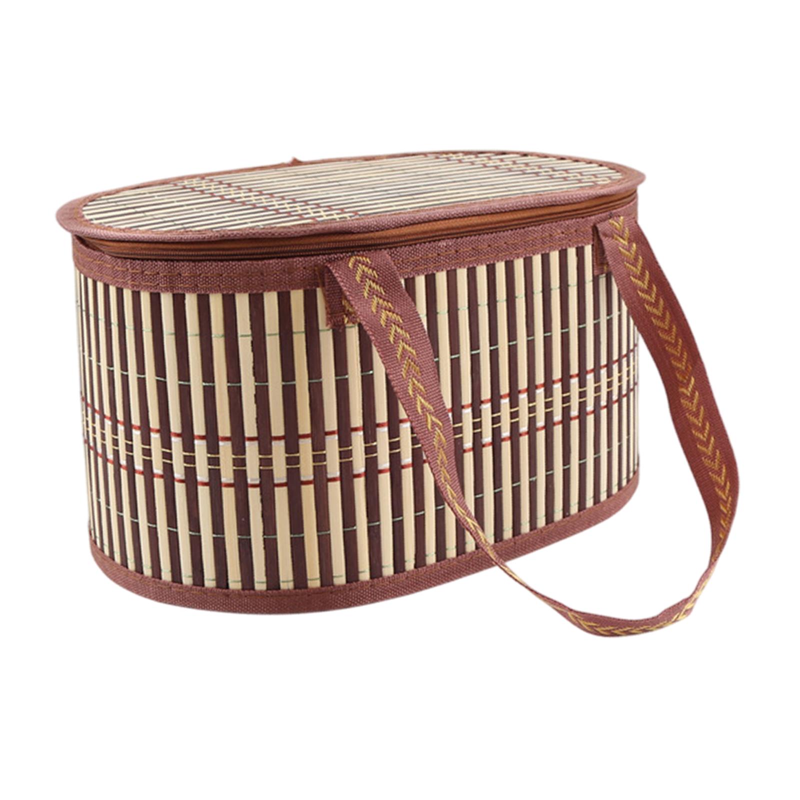 Bamboo Basket Foldable Food Co - Snacks Food Gift Baskets 评论和价格