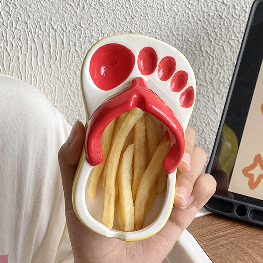 Novel French Fries Plate Creat - Food Snacks Restaurant 评论和价格