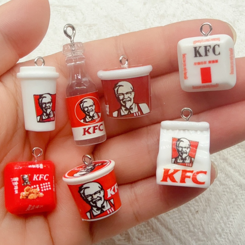 10pcs cartoon resin food bag k - Food & Snacks Coloring Book Bold & Easy 评论和价格