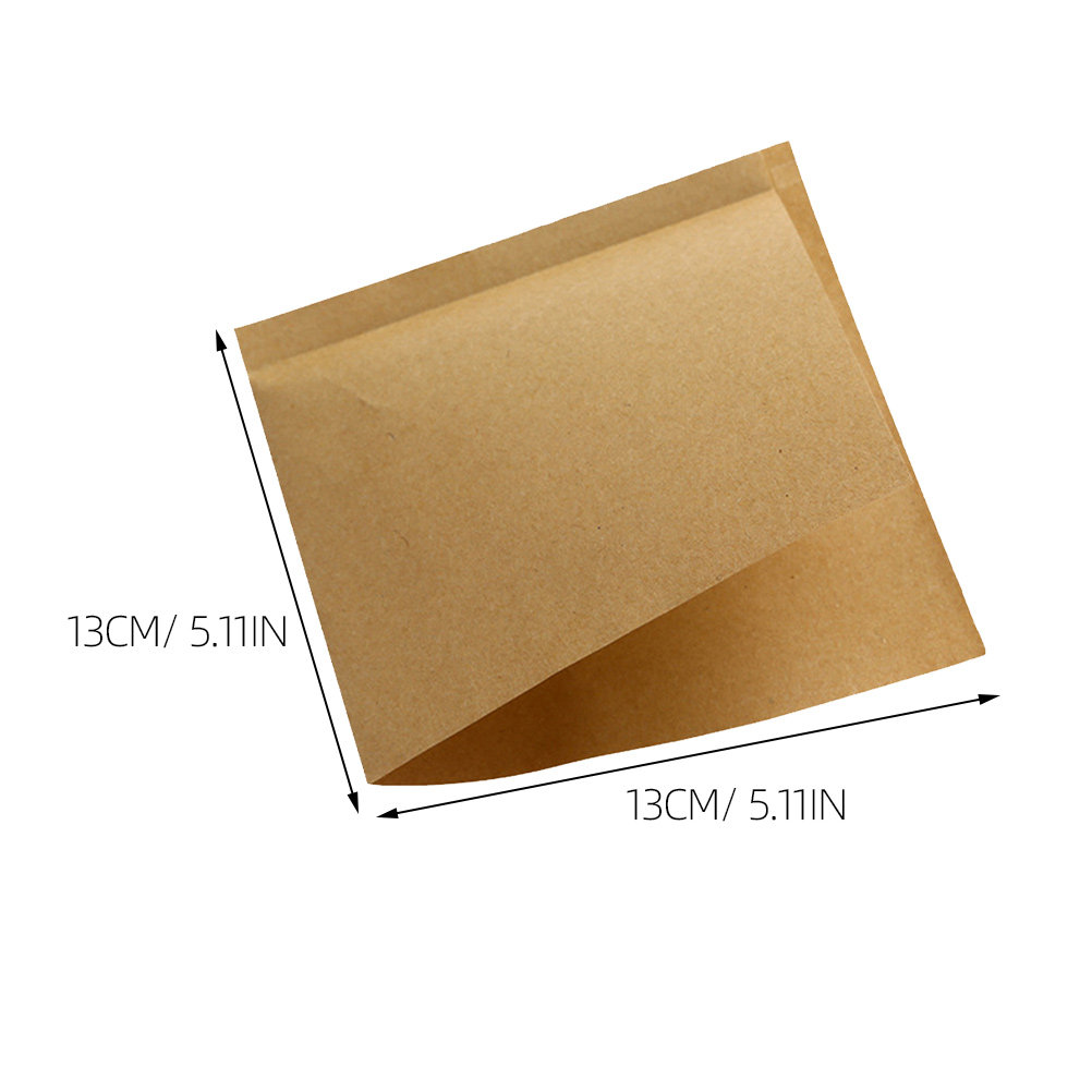 100Pcs Food Kraft Paper Oil-Pr - Food Snacks Quantity 评论和价格