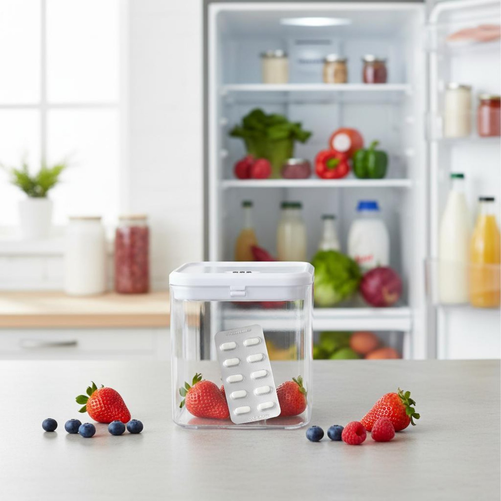 Clear Lockable Box Versatile L - Food & Snacks Coloring Book Bold & Easy 评论和价格