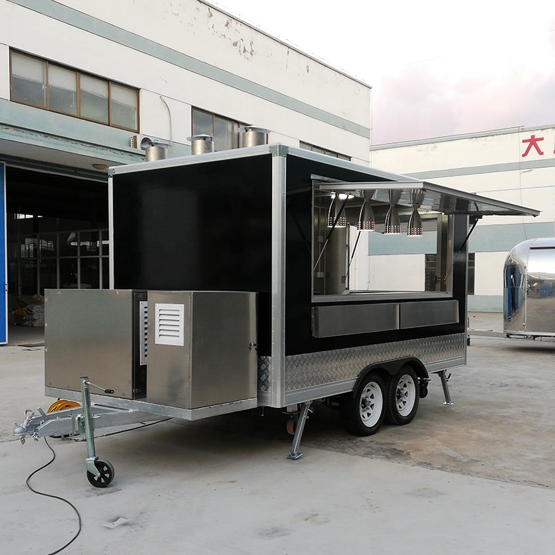 Square Type Food Trailer Custo - Food Energy Snacks 评论和价格