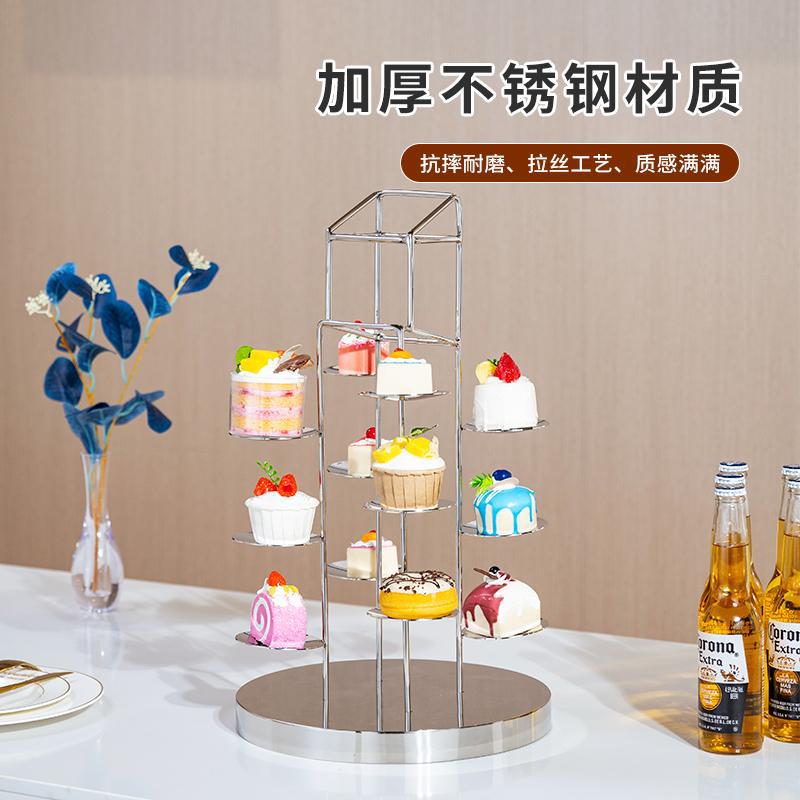 Hotel buffet food display stan - Food Snacks With Iron 评论和价格