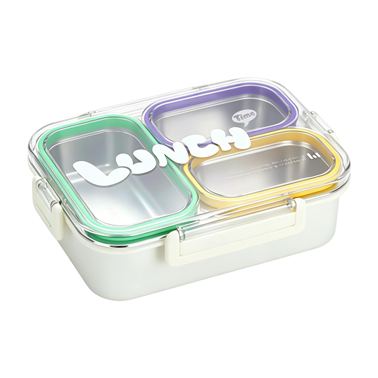 Stainless Steel Lunch Box Divi - Food Snacks For School 评论和价格