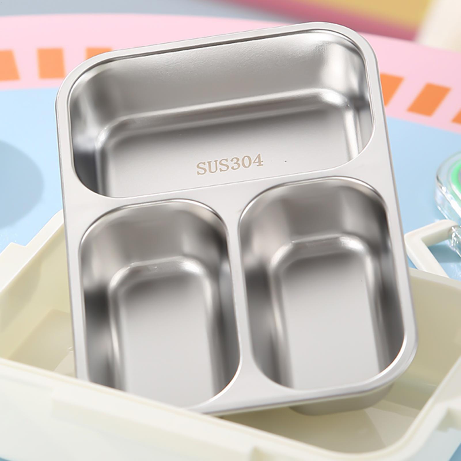 Stainless Steel Lunch Box Divi - Food Snacks For School 评论和价格
