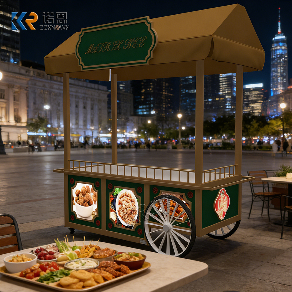 Elegant Portable Food Cart Mod - Food City Snacks 评论和价格