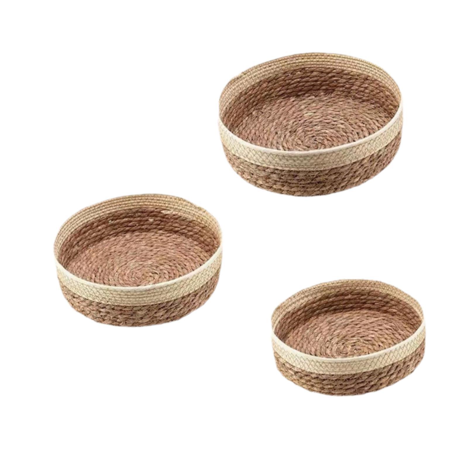 Woven Food Storage Basket Brea - Snacks Food Gift Baskets 评论和价格