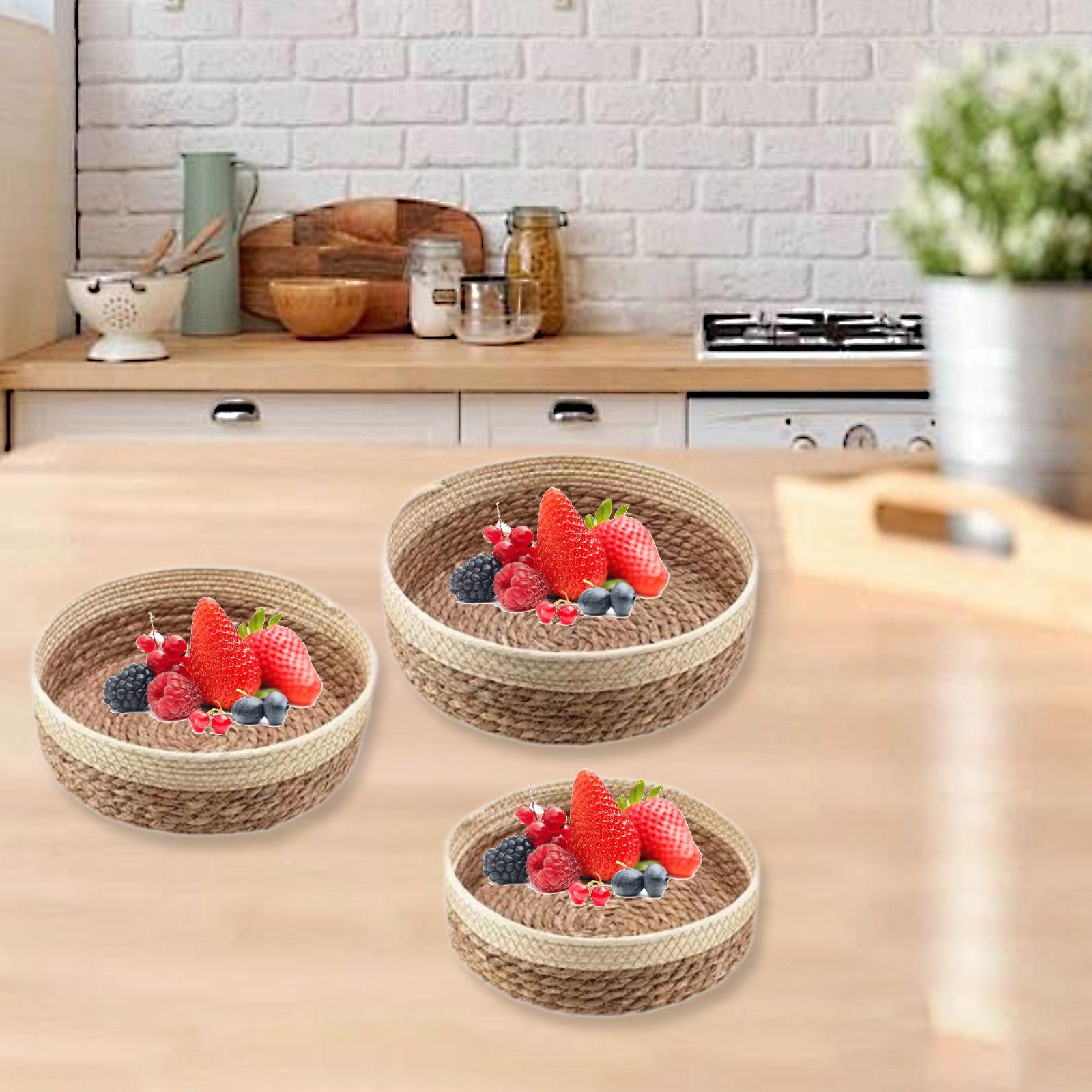 Woven Food Storage Basket Brea - Snacks Food Gift Baskets 评论和价格