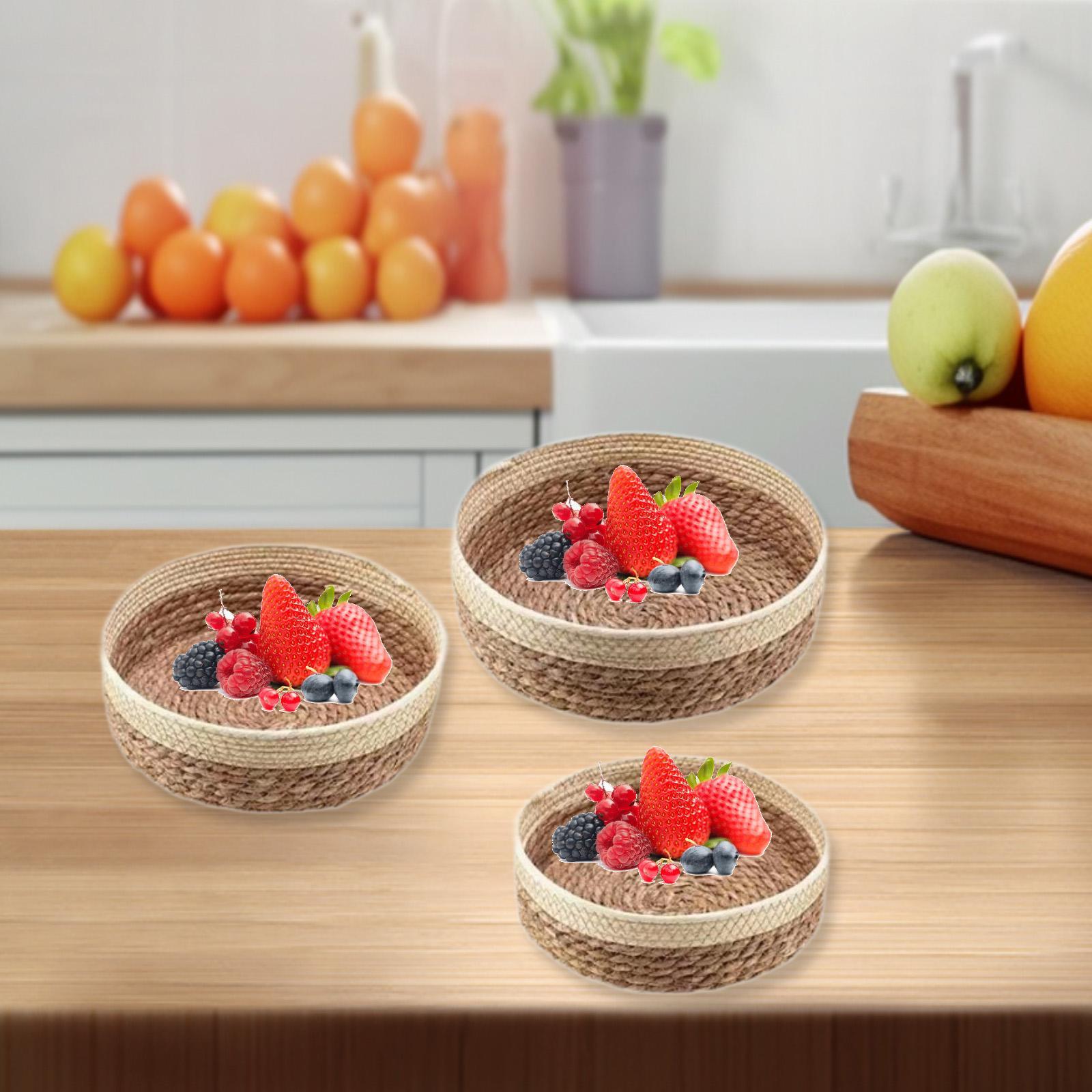 Woven Food Storage Basket Brea - Snacks Food Gift Baskets 评论和价格