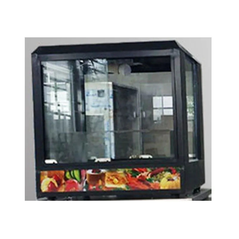 Countertop Full Glass Hot Food - Food Snacks Restaurant 评论和价格