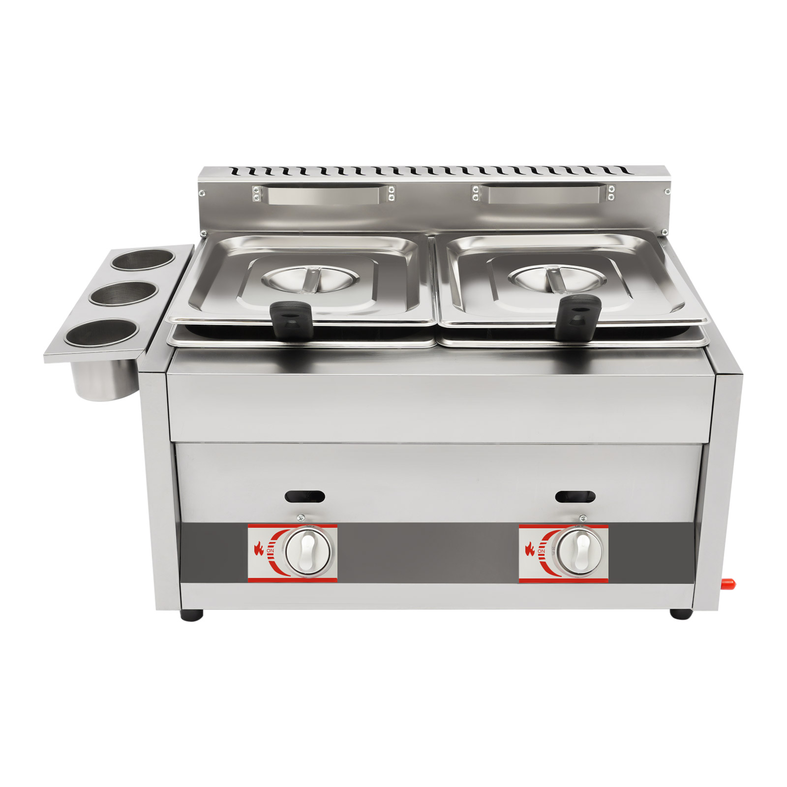 Commercial Deep Fryer 2-Tank 6 - Food Snacks Restaurant 评论和价格