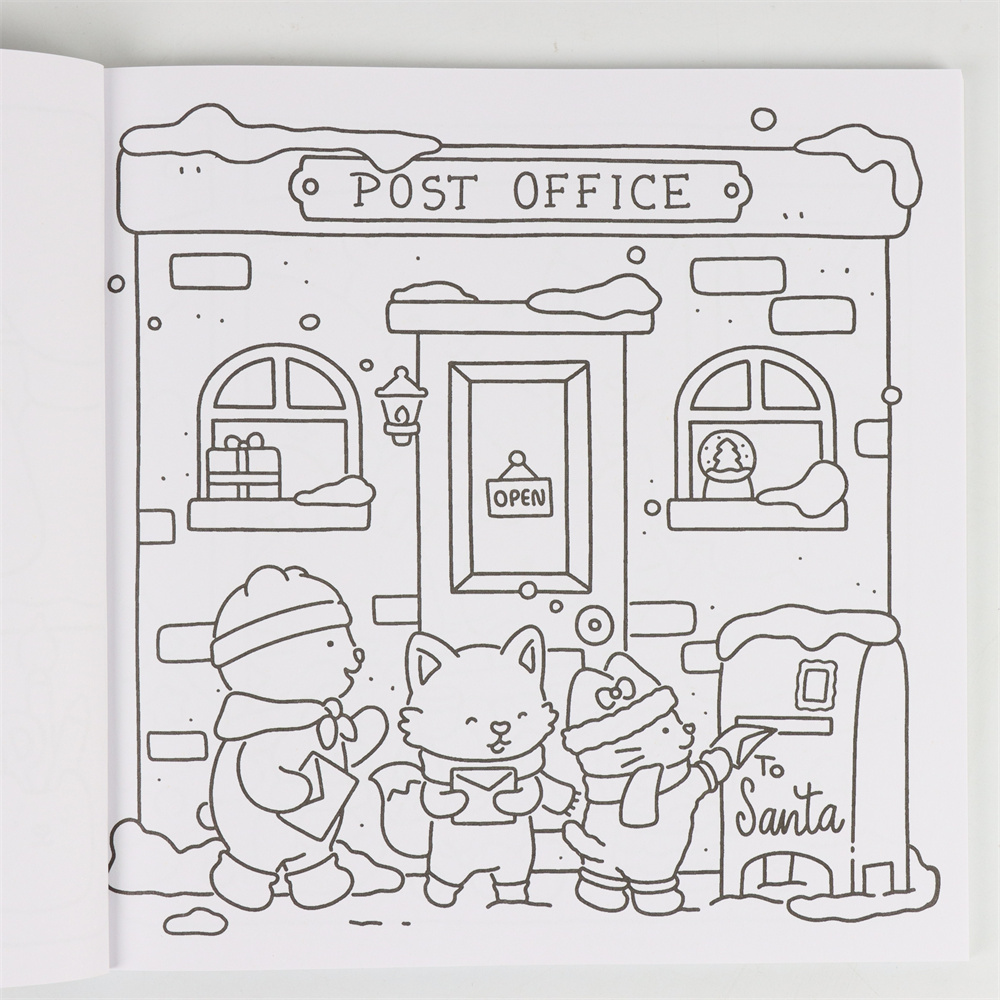 Fuzzy Hygge Christmas Coloring - Food Y Snacks Coloring Book 评论和价格