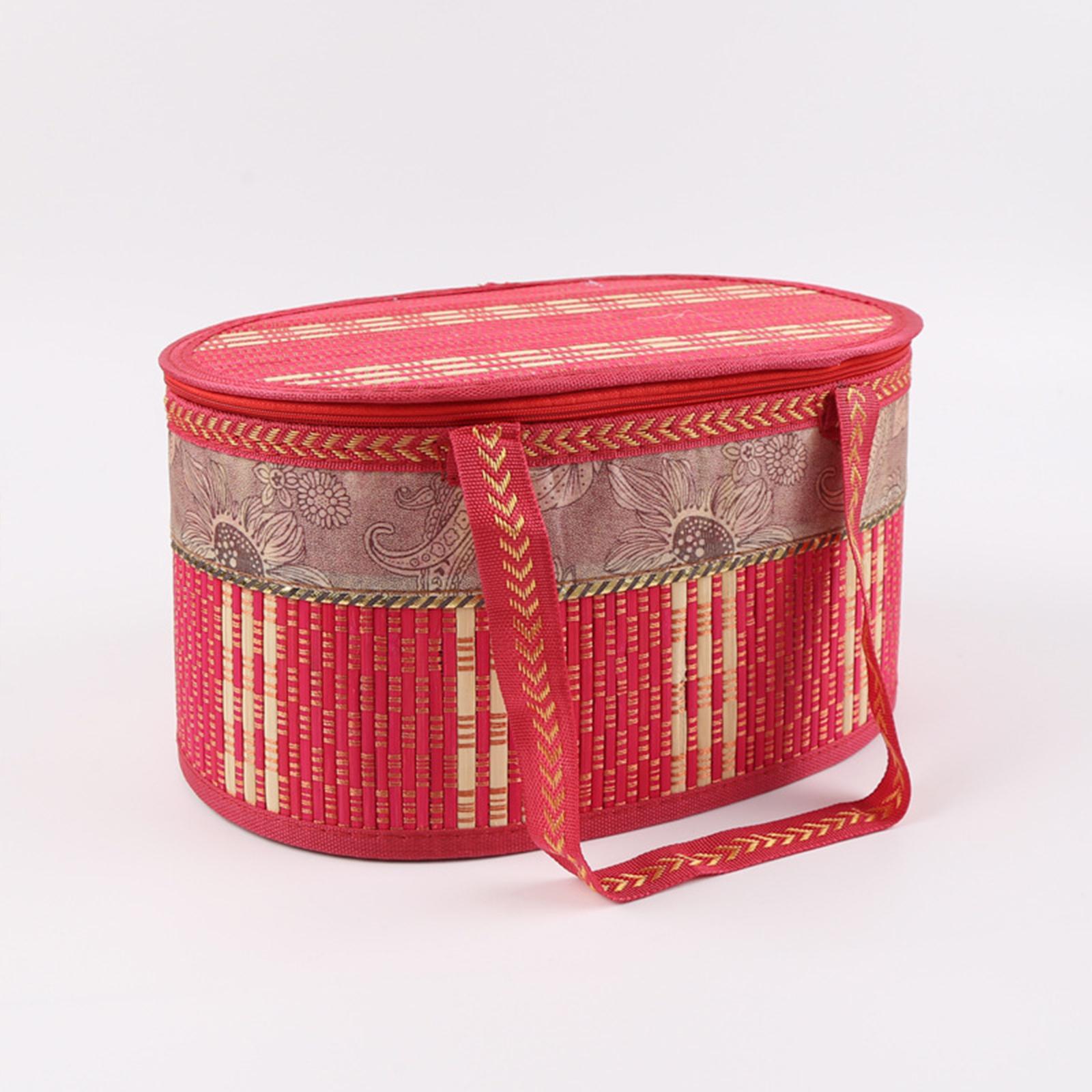 Folding Bamboo Basket Food Sto - Snacks Food Gift Baskets 评论和价格