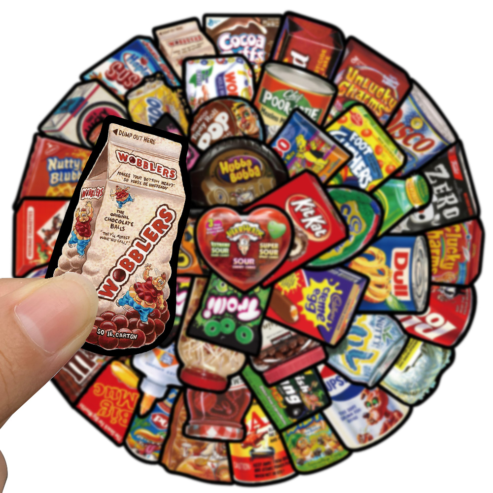 48PCS Cartoon American Snacks  - American Food Y Snacks 评论和价格