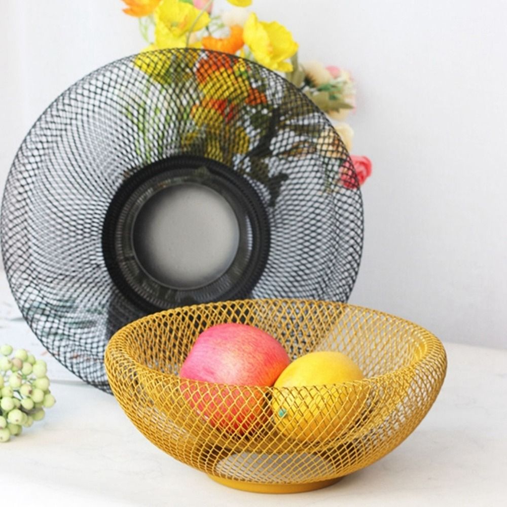 Black/Gold Iron Art Fruit Bask - Food Snacks With Iron 评论和价格