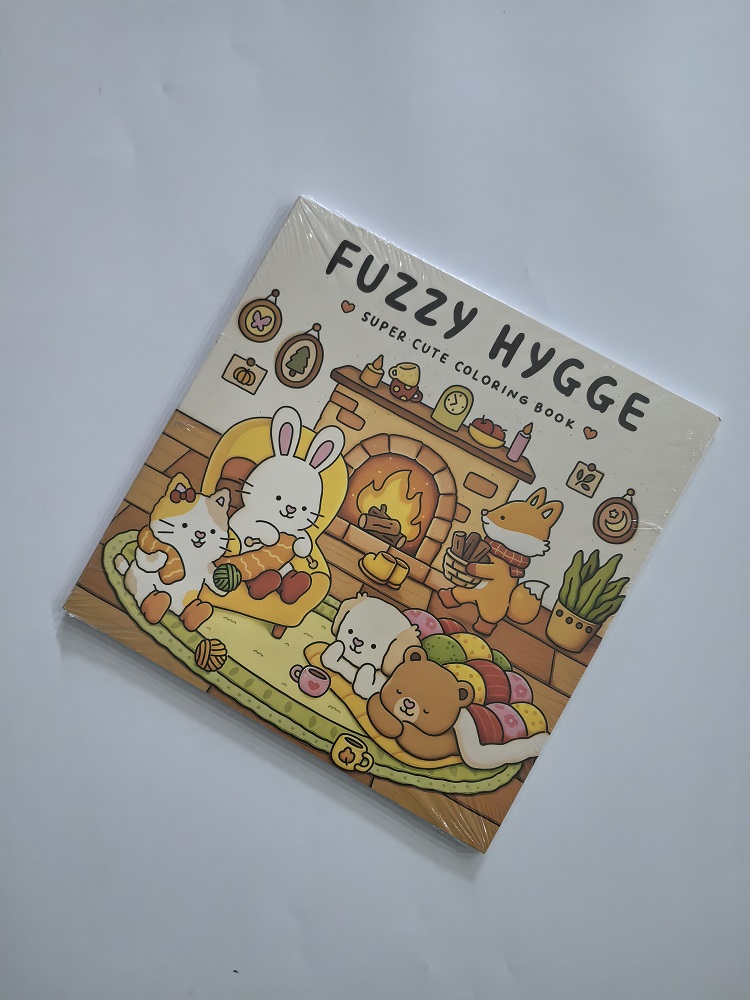 FUZZY HYGGE Adult Coloring Boo - Food Y Snacks Coloring Book 评论和价格