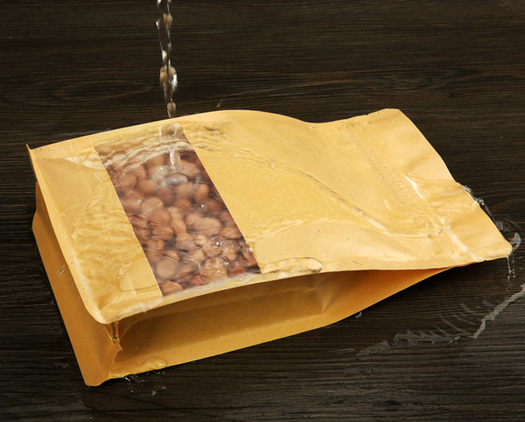 50PCS 3D Stand-up Kraft Paper  - Food Snacks Logos 评论和价格