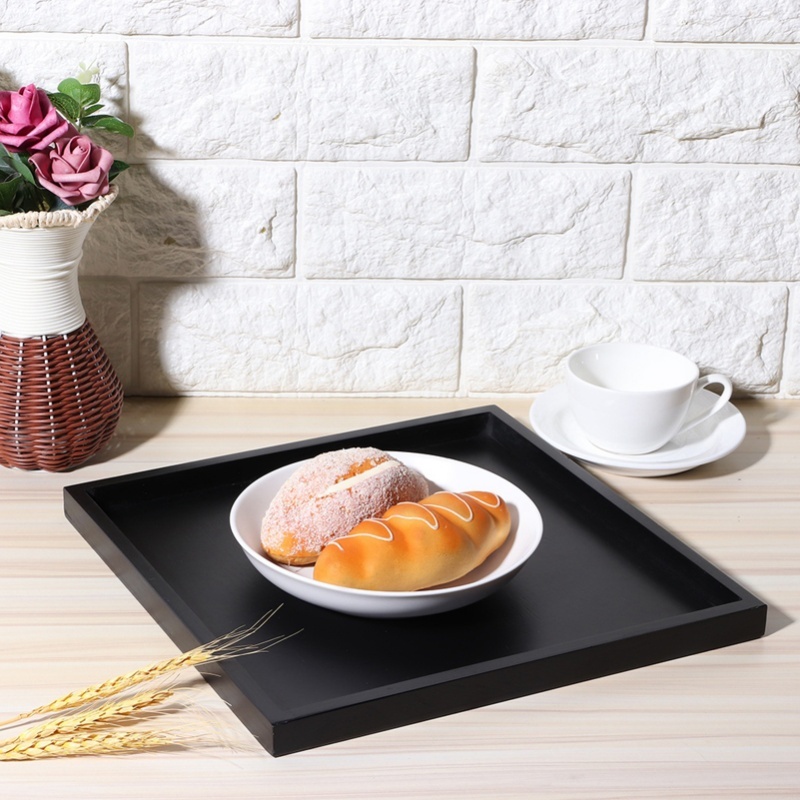 Square Wood Tea Coffee Snack F - Food Snacks Restaurant 评论和价格