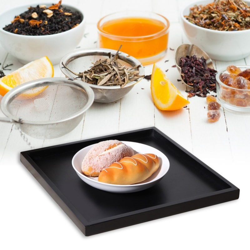 Square Wood Tea Coffee Snack F - Food Snacks Restaurant 评论和价格