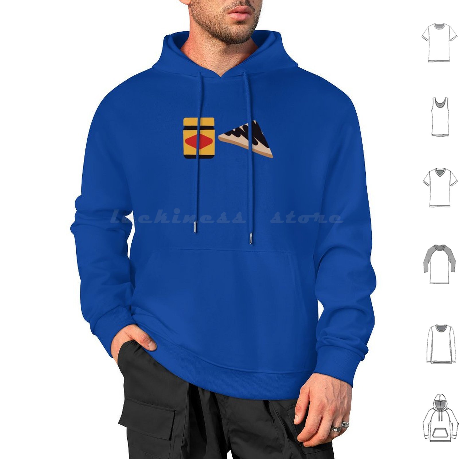 Aussie Sandwich Hoodies Long S - Yummy Food Snacks 评论和价格
