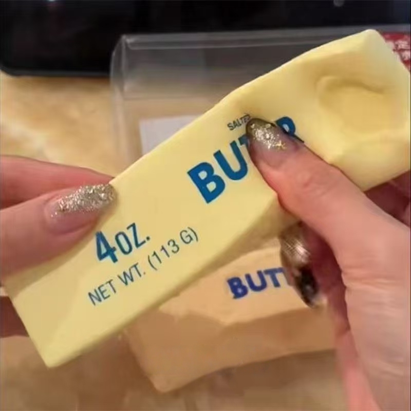 1Pc Butter Squeeze Toy For Adu - Food & Snacks Coloring Book Bold & Easy 评论和价格