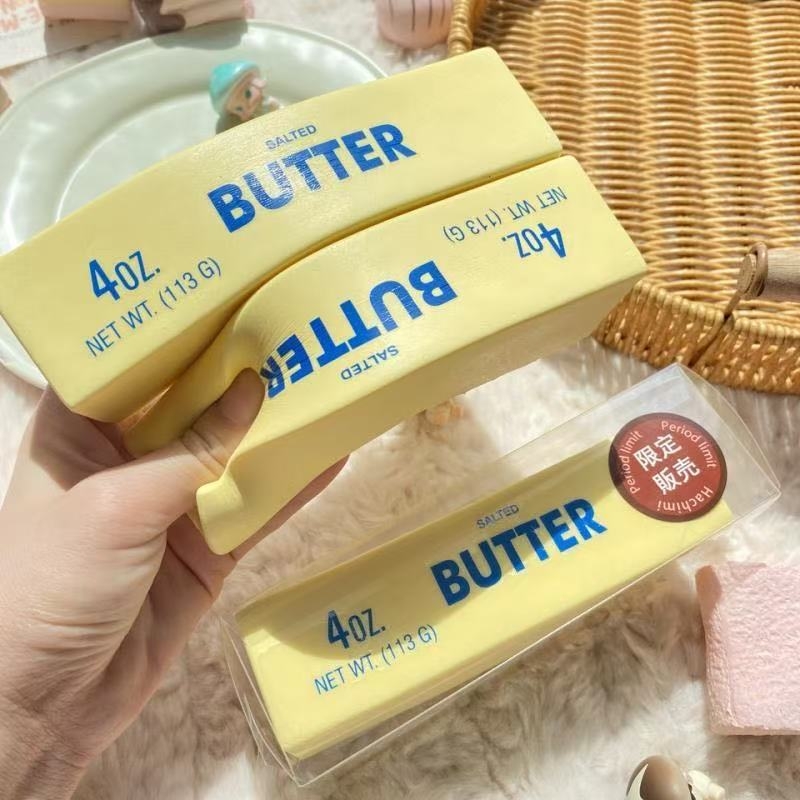 1Pc Butter Squeeze Toy For Adu - Food & Snacks Coloring Book Bold & Easy 评论和价格