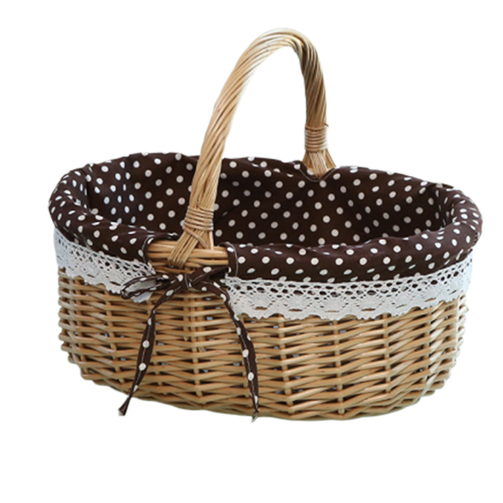 Stylish Handmade Wicker Fruit  - Snacks Food Gift Baskets 评论和价格
