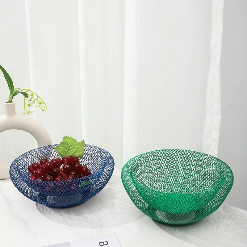 Iron Fruit Basket Modern Minim - Snacks Food Gift Baskets 评论和价格