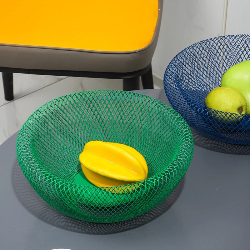 Iron Fruit Basket Modern Minim - Snacks Food Gift Baskets 评论和价格