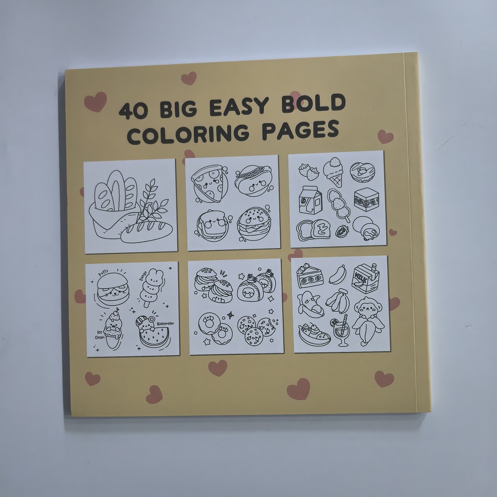 Food Drink & Sweets Easy-bold  - Food Y Snacks Coloring Book 评论和价格