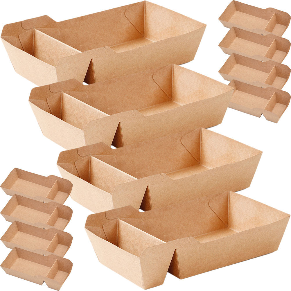 50Pcs Paper Food Box Large Qua - Food Snacks Quantity 评论和价格
