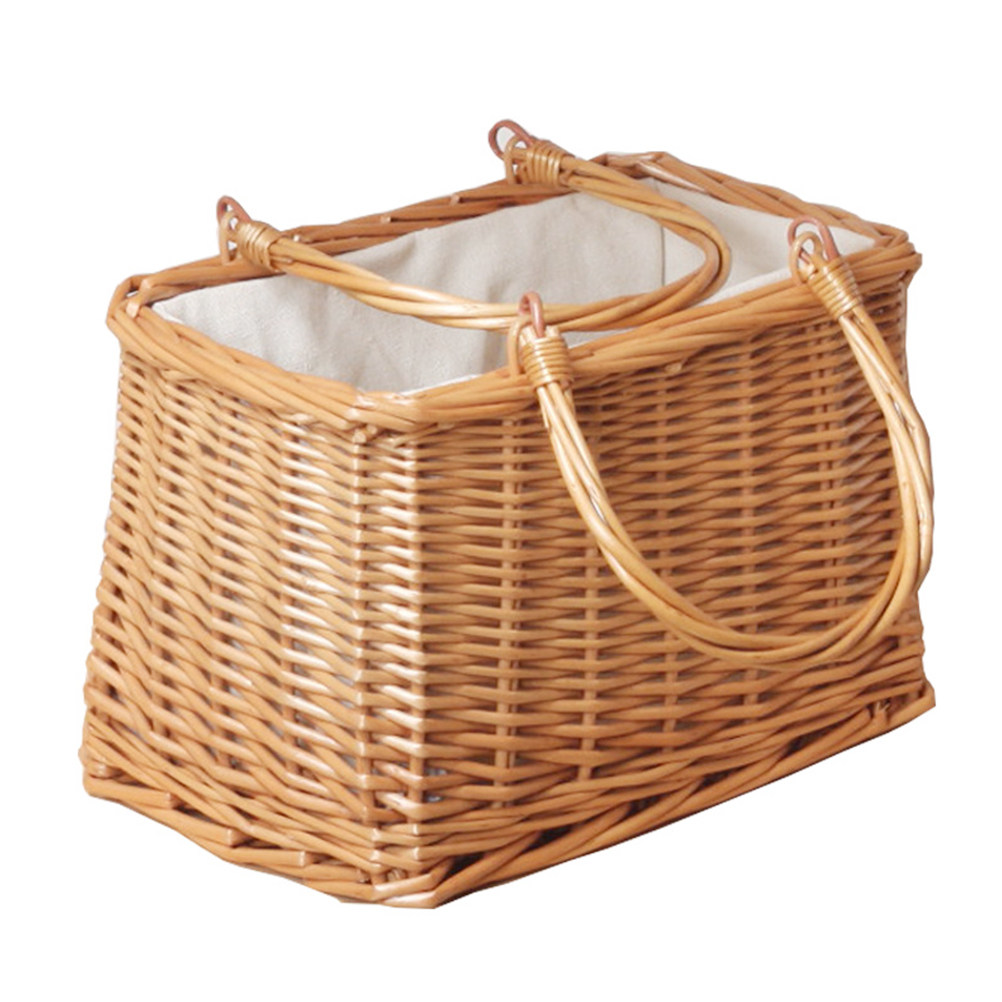 1Pcs Wicker Storage Basket Por - Snacks Food Gift Baskets 评论和价格