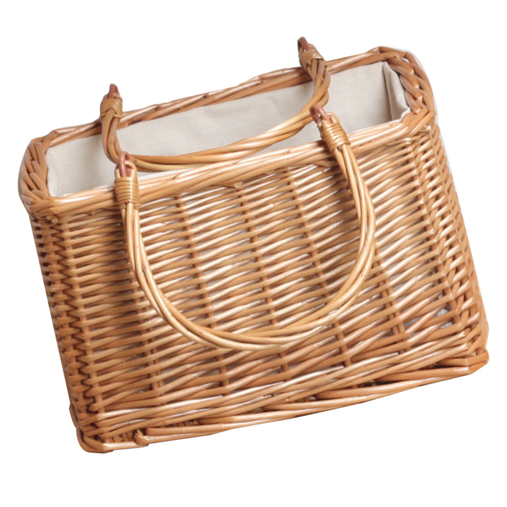 1Pcs Wicker Storage Basket Por - Snacks Food Gift Baskets 评论和价格