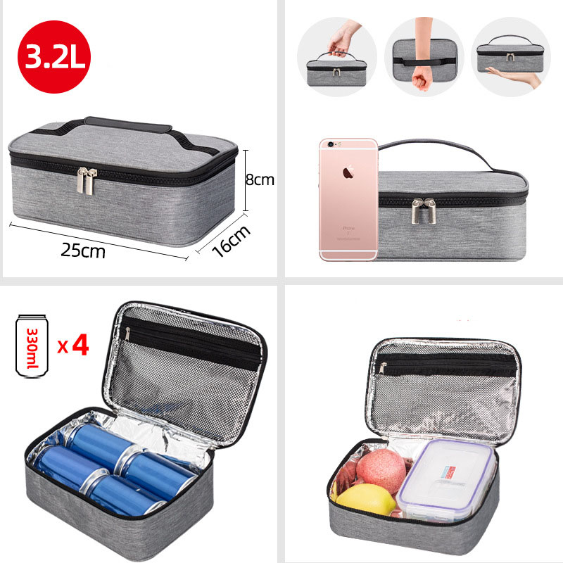 Portable Thermal Insulated Sma - Food Snacks For School 评论和价格
