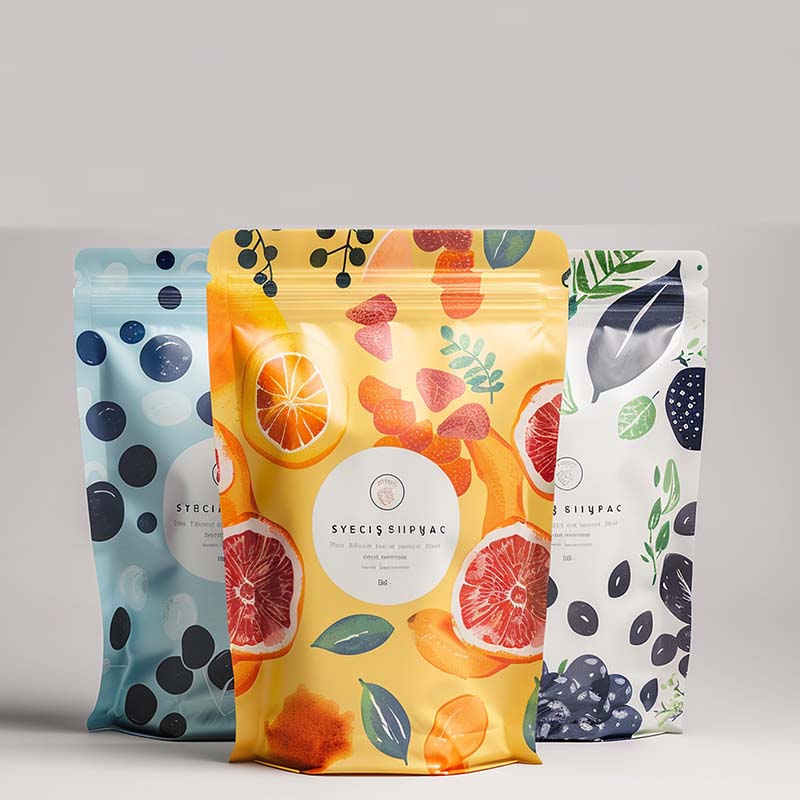 Custom Food Packaging Bags Wit - Food Snacks Logos 评论和价格