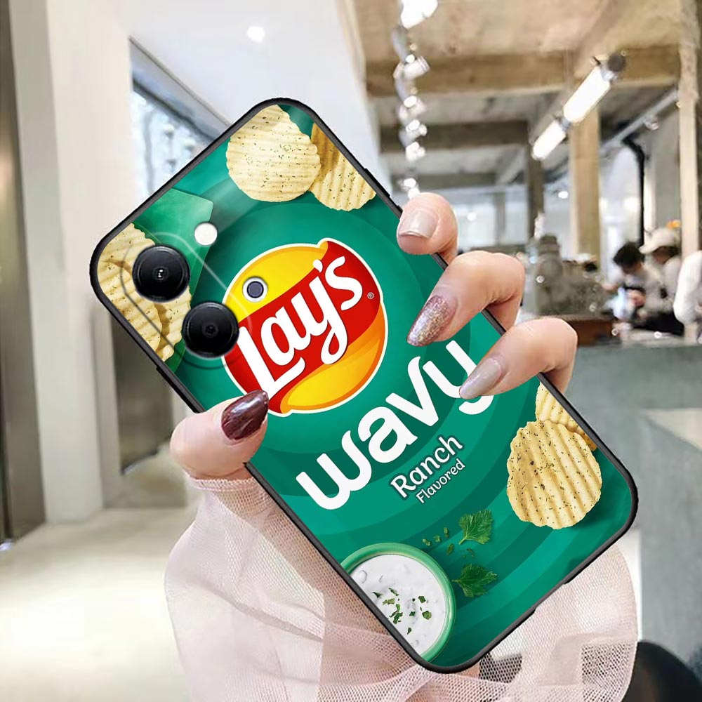 Phone Case For VIVO Y400 Y04 Y - Food Snacks Logos 评论和价格