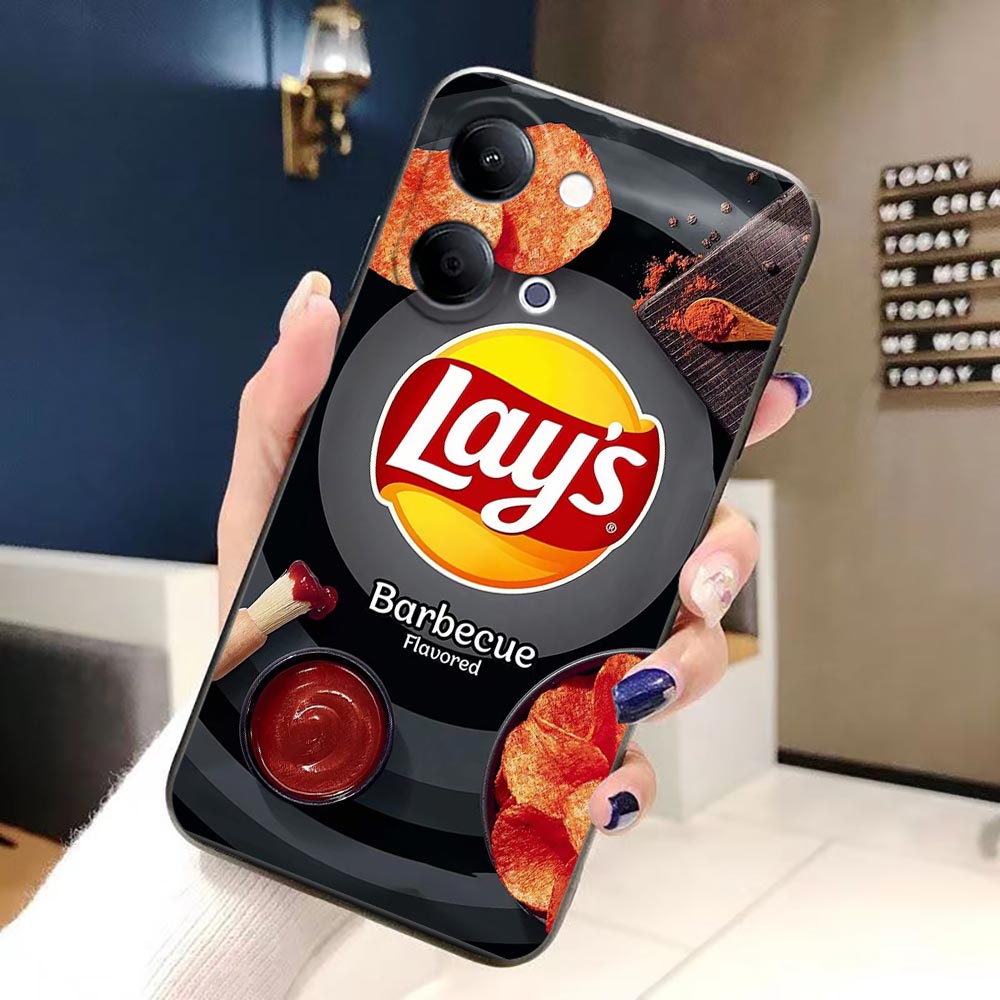 Phone Case For VIVO Y400 Y04 Y - Food Snacks Logos 评论和价格
