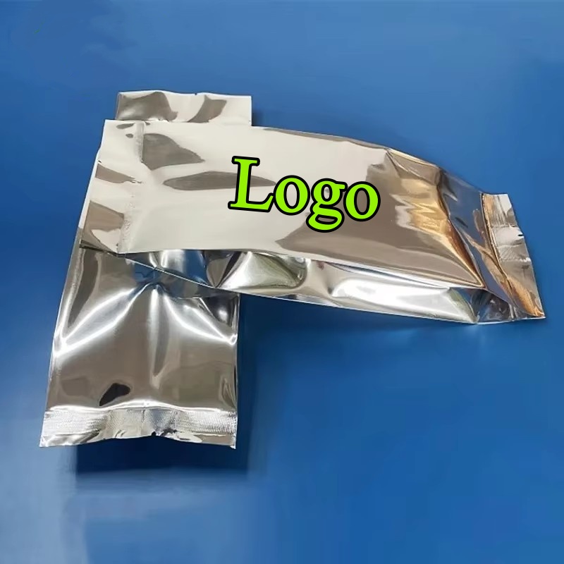 100PCS Side Gussets Glossy Sil - Food Snacks Logos 评论和价格