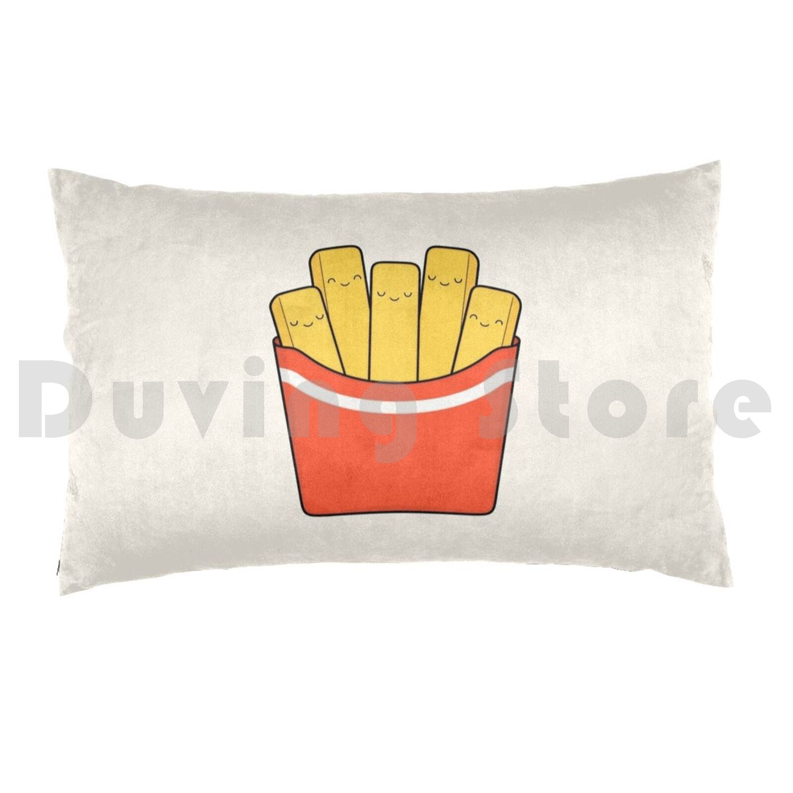 Best Fries pillow Case 20 * 30 - Yummy Food Snacks 评论和价格