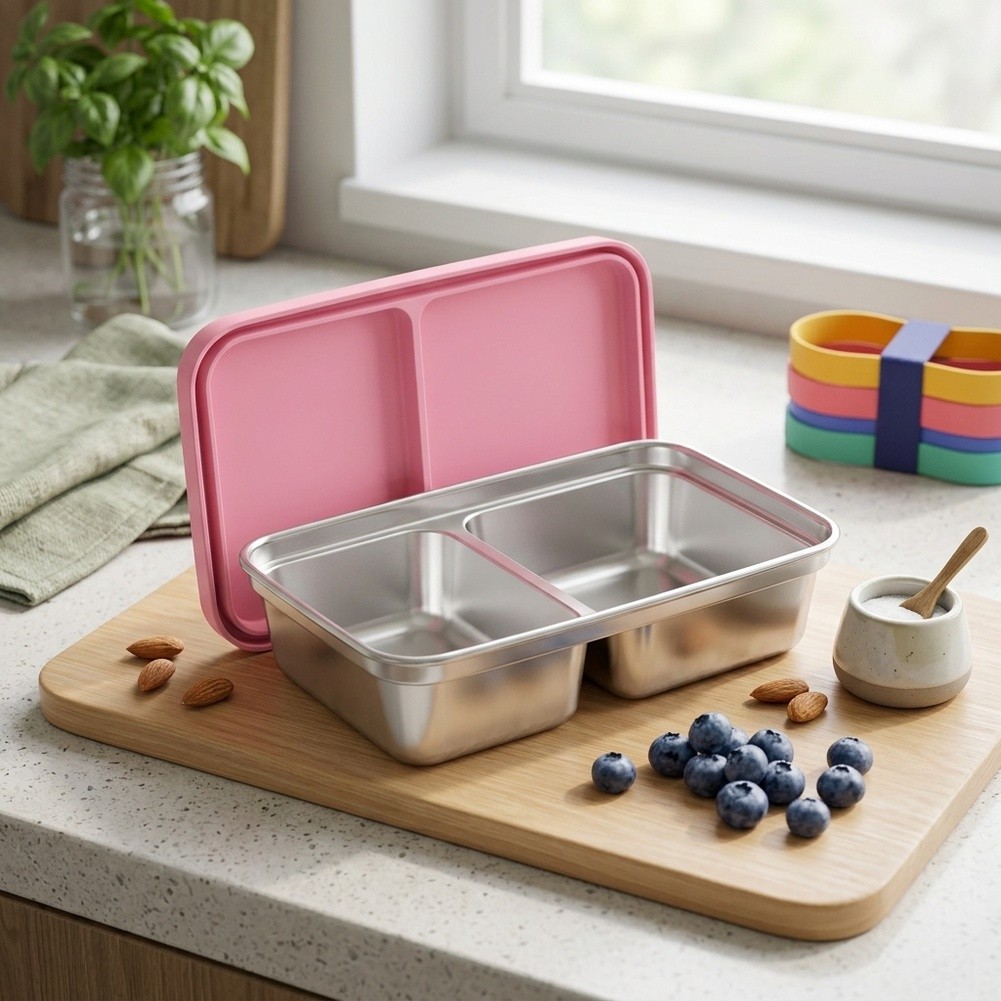 Stainless Steel Toddler Lunch  - Food Snacks For School 评论和价格